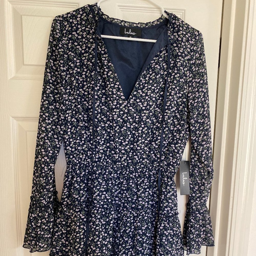 Lulu's Floral Spring/Summer Dress